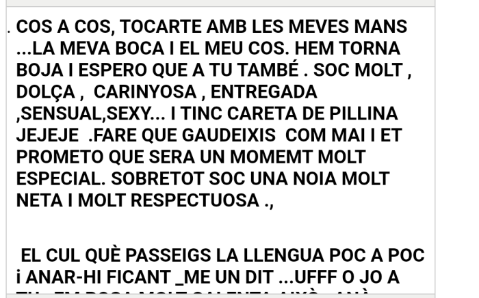 ME FASCINA LA LLETETA LA VULL TOTA BEBERON