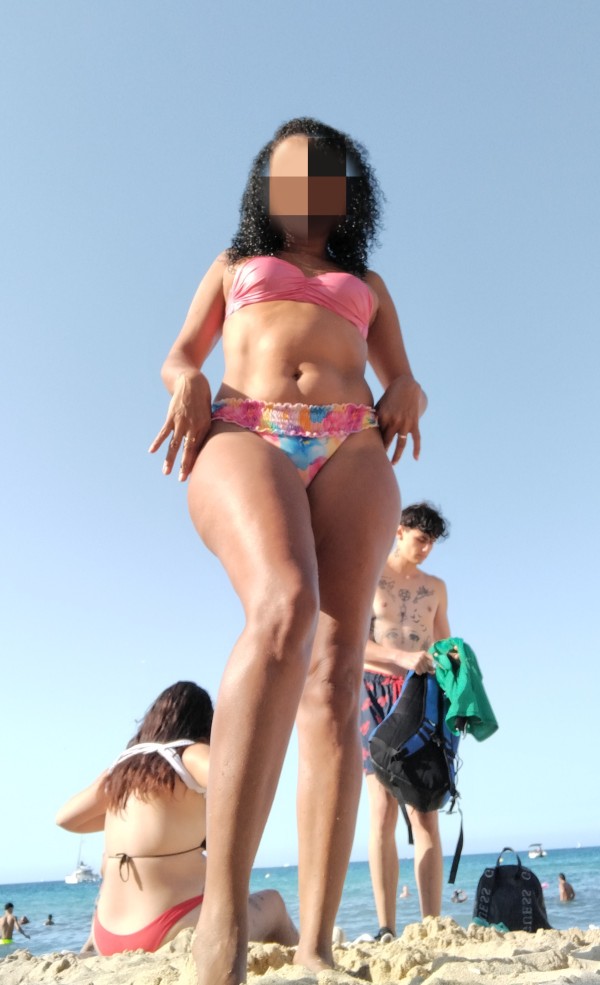 Luna cariñosa y un dulce