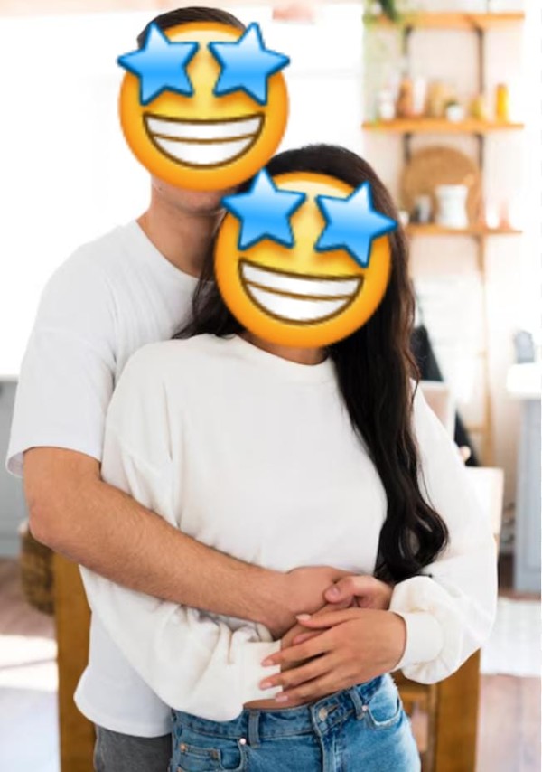 Pareja de stcors complacientes