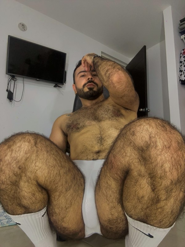 Hot hairy bear