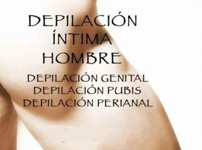 Rasurado partes íntimas terminado final muy feliz