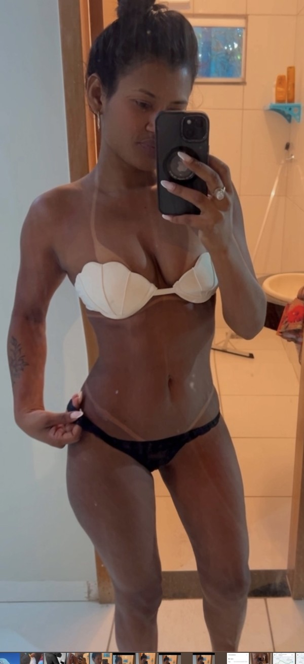 Morena brasileña recien llegada