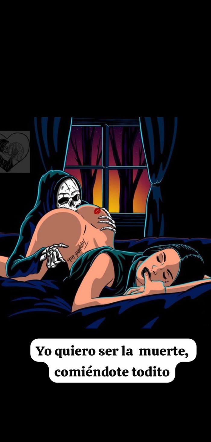 MASAJES, Beso negro profundo. MORBO Y VICIO