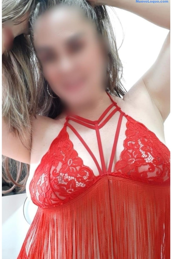 Rubia juguetona divertida & Fiestera