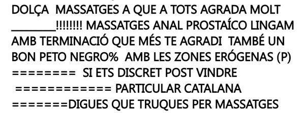 GAUDEIXES PETO NEGRE MASAJE LINGAM PROSTATIC