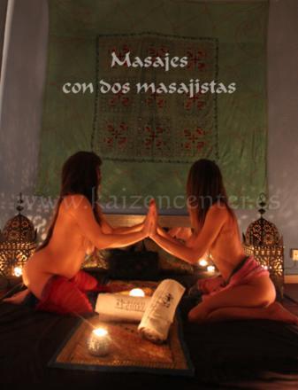 masajes a 4 manos 2 chicas