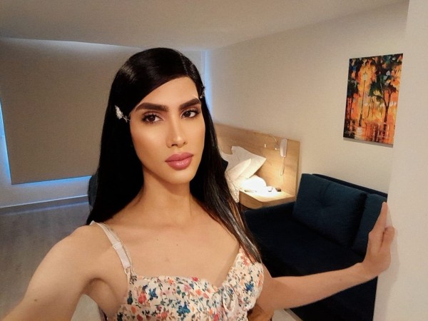 Hermosa trans colombia versatil activa 20 cm pasiva culona y fiestera.