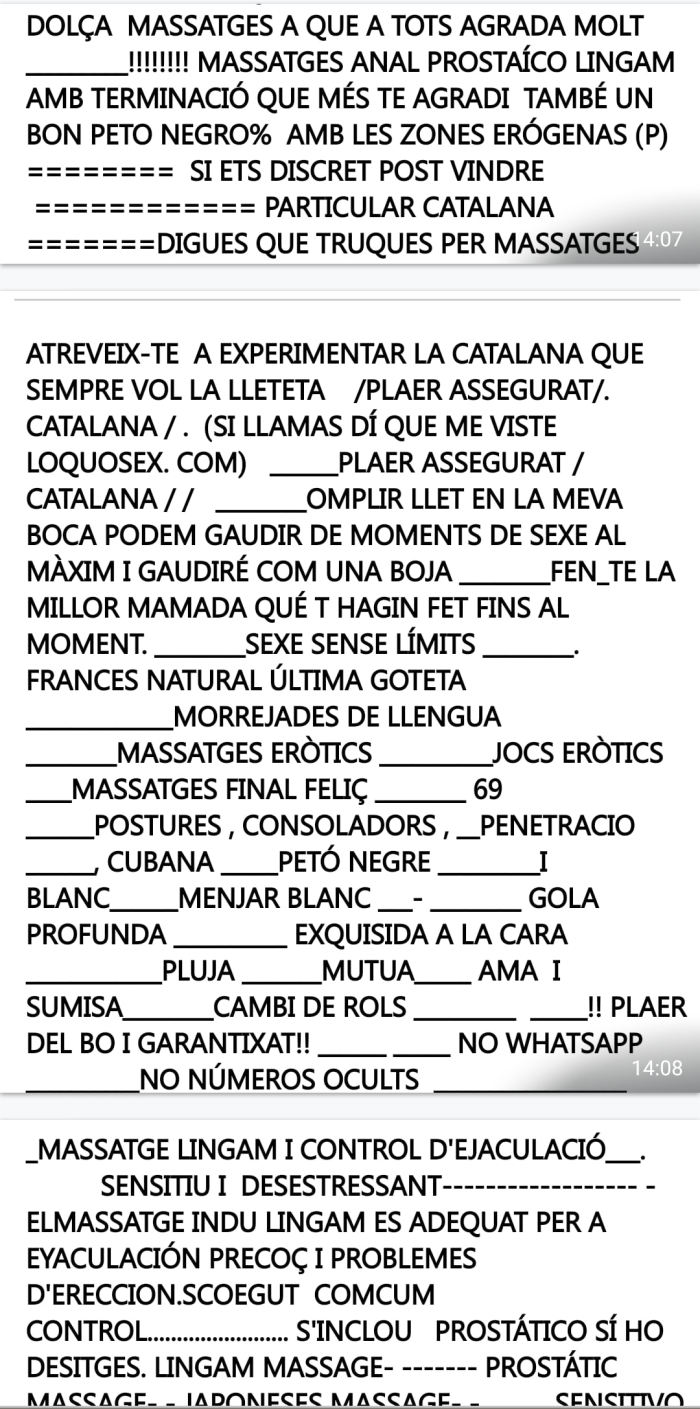 CATALANA GIRONA MASSATGES I SEXE ANAL LINGAN …PE
