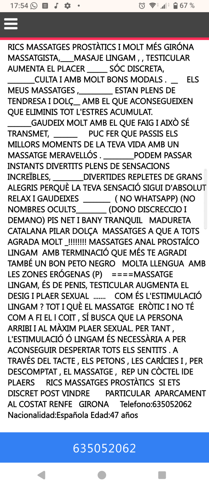 CATALANA PILAR MADURETA  DE LA TERRA GIRONA