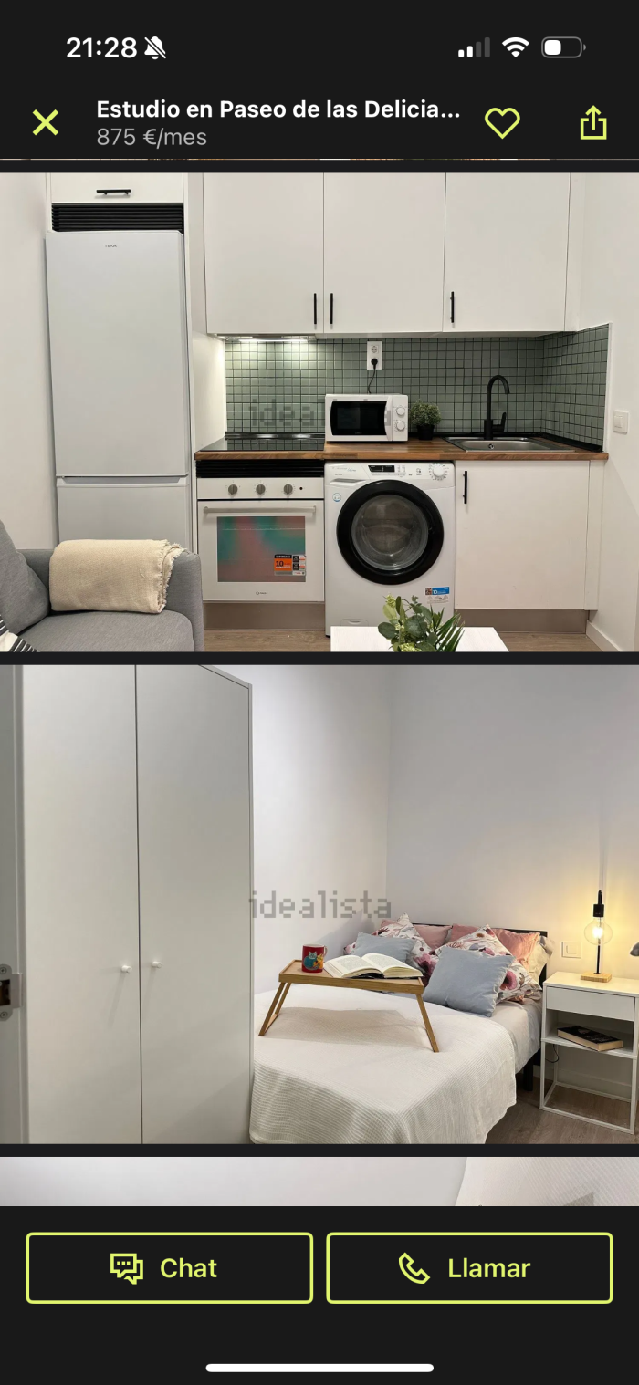 ALQUILER DE HABITACIONES PARA CHICAS ZONA RETIRO