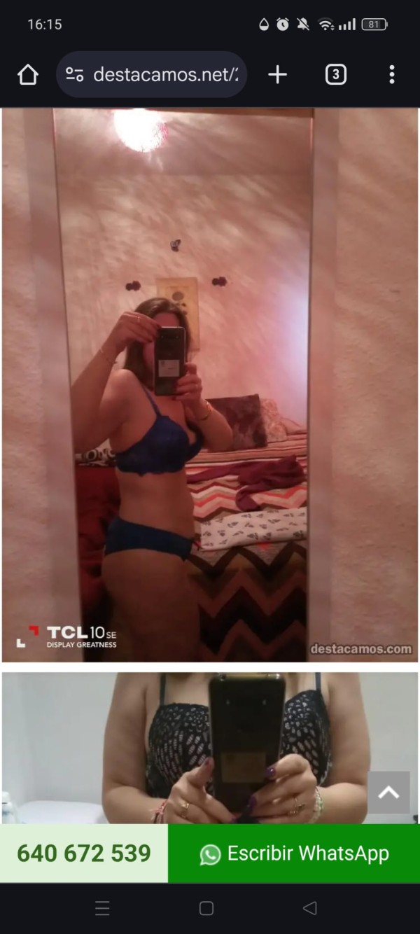 Rubia gallega con curvas muy cariñosa