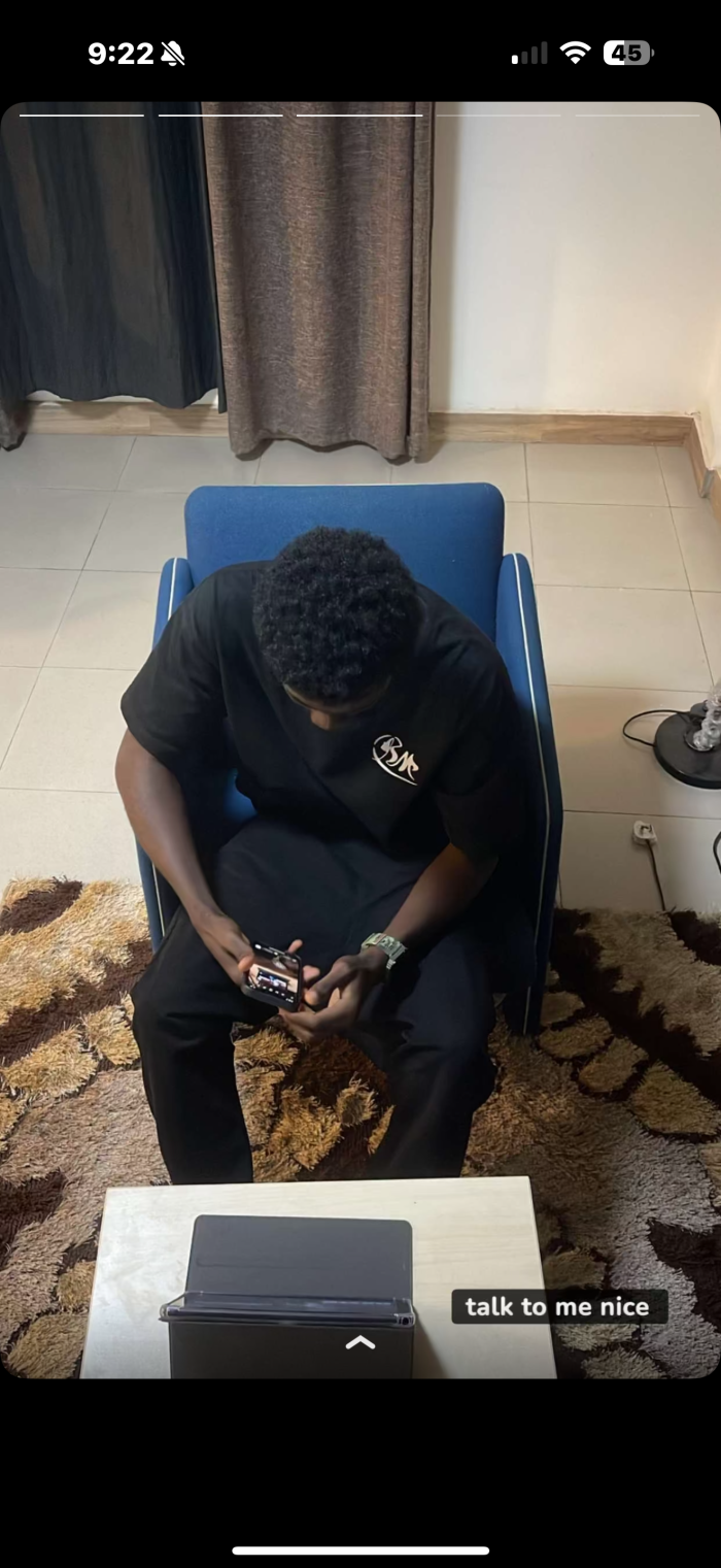 Chico negro africano