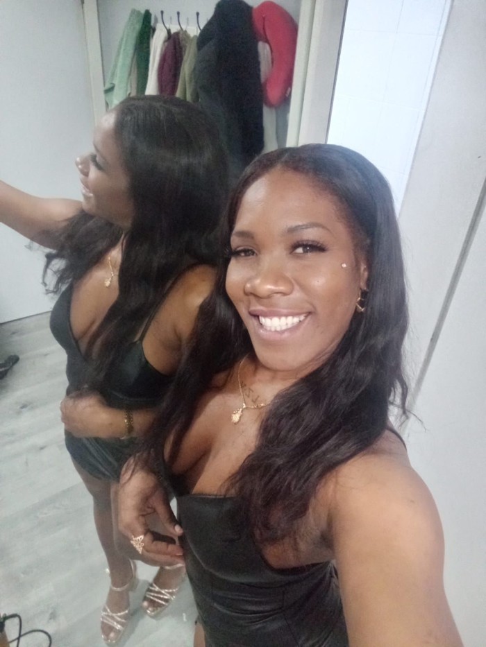 Cubana garganta profunda 60€ negra completa