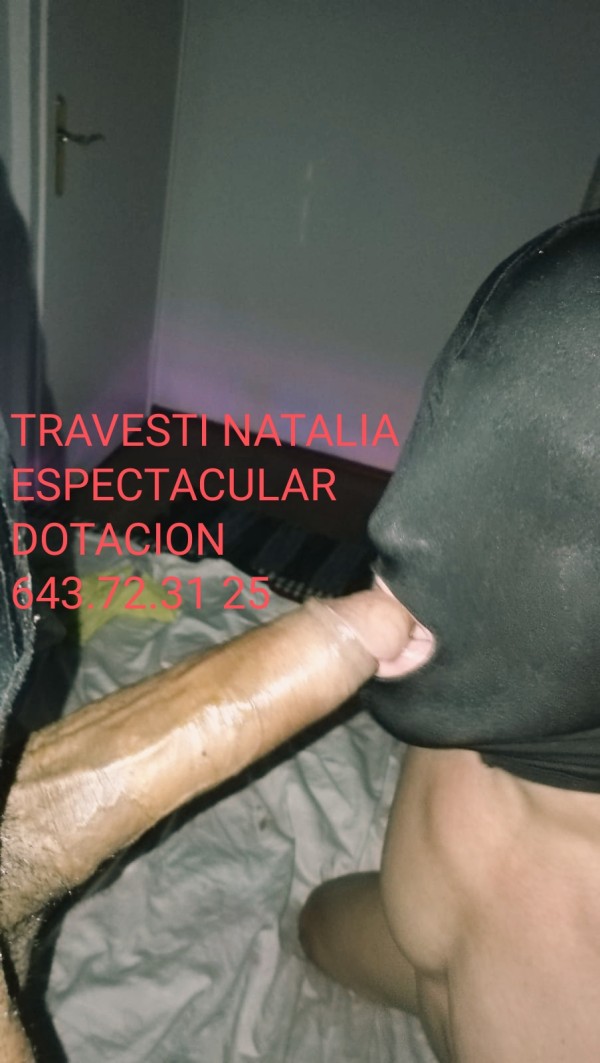 TRAVESTI ERIKA NATALIA ESPECTACULAR 22CMS FIESTA Y SEXO