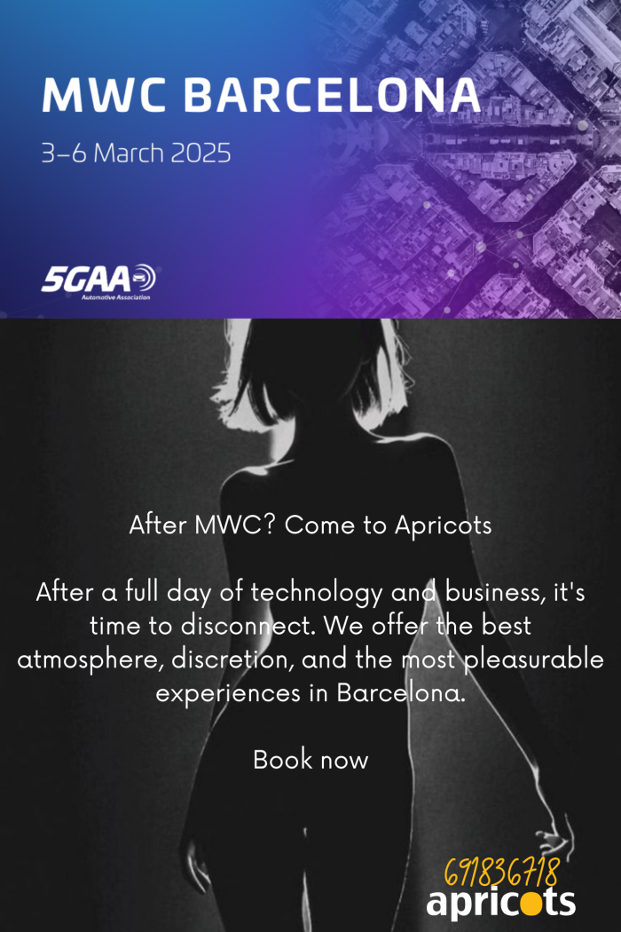 After MWC? Come to Apricots and unwind as you dese