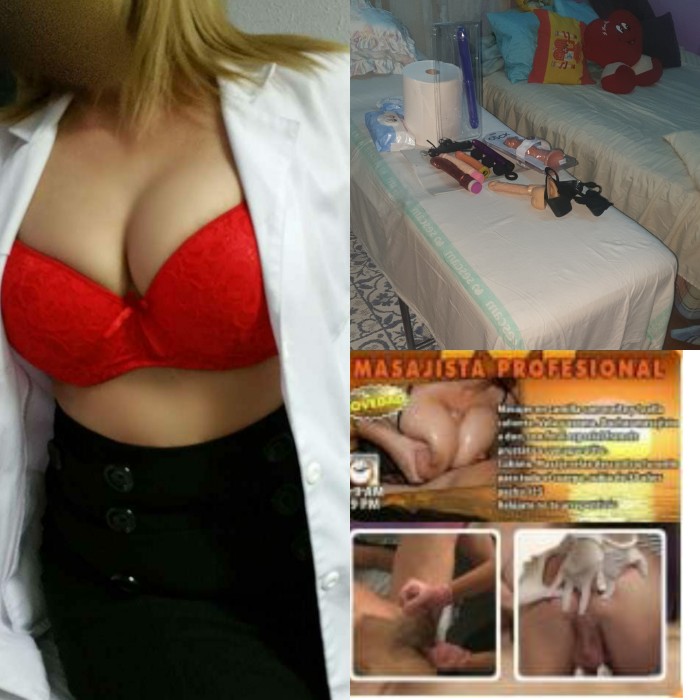 Masajista profesuonal con final prosricos