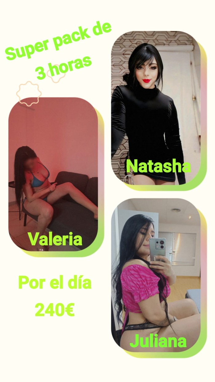 OFERTA PACK DE HORAS CHICAS MUY GUARRAS Y TRANS LE