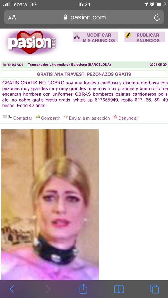 GRATIS AMISTAD ANA TRAVESTI PEZONAZOS GRANDES HINCHADOS POR SÓLO PLACER