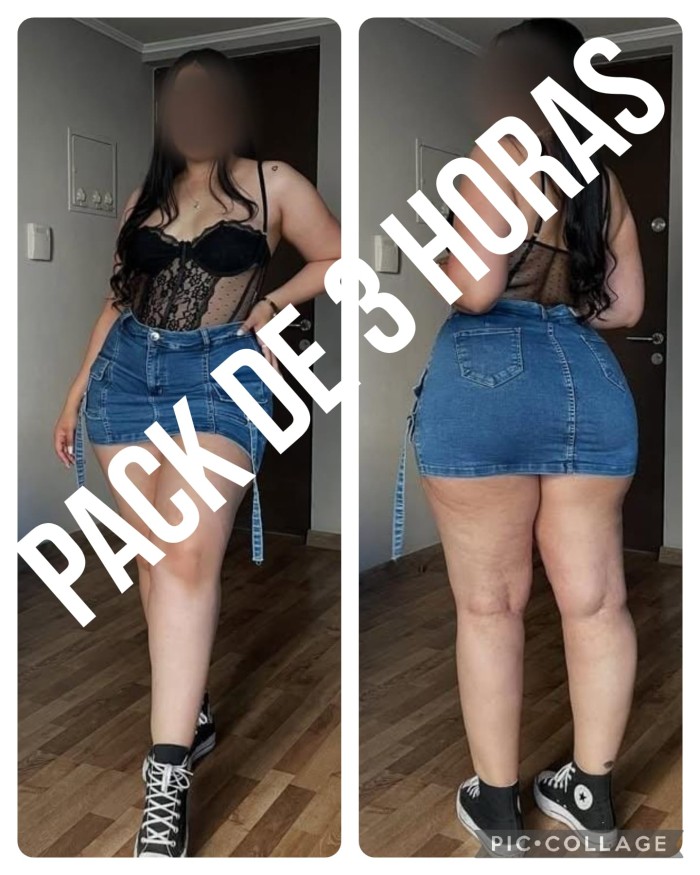 PACK DE 3 HORAS €240 CON LA PUTITA NINFOMANA
