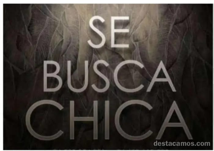 Se busca chica con ganas de trabajar 24h