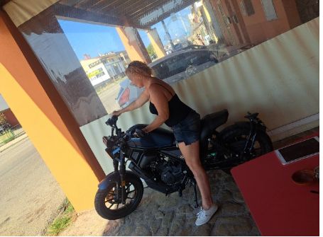 Pelirroja natural, mallorquina, madurita