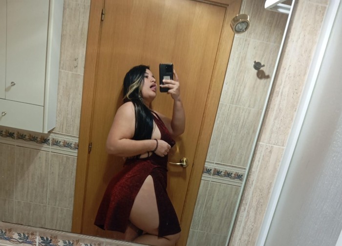 GORDITA DE TALLA Y CULO GRANDEE! RICO POLVO