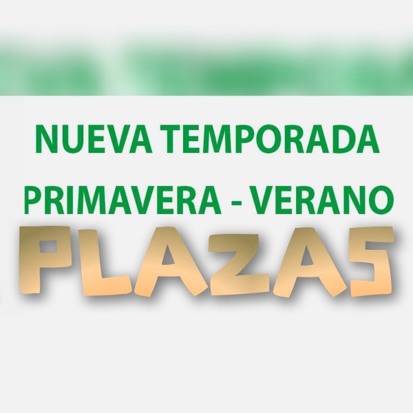 PLAZA PARA NUEVA TEMPORADA 2025