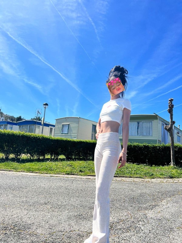 Nueva en la ciudad Sofía hermosa