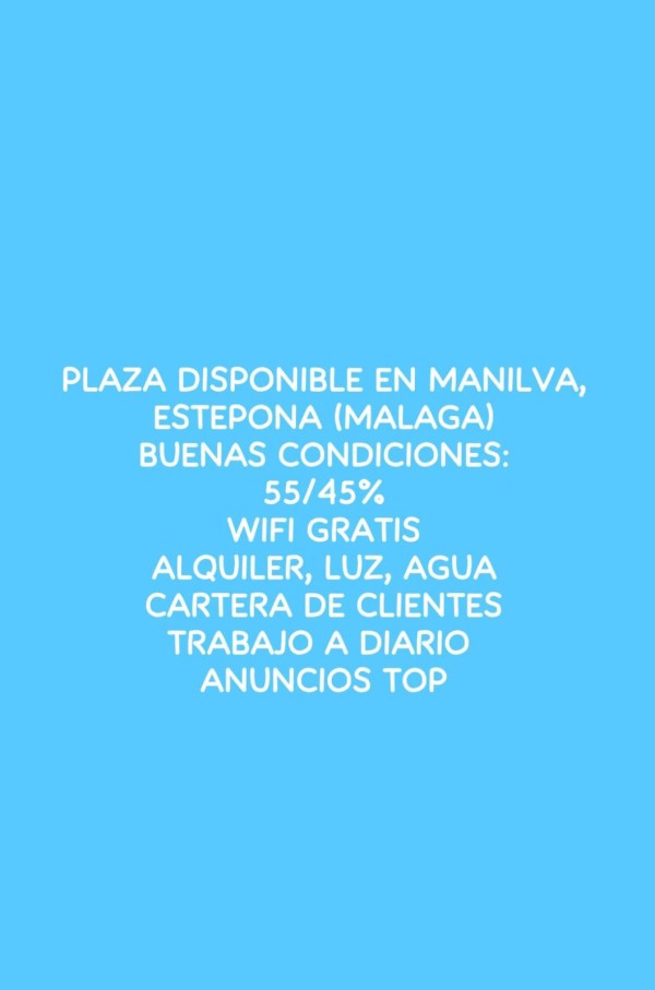PLAZAS ABIERTAS ESTEPONA
