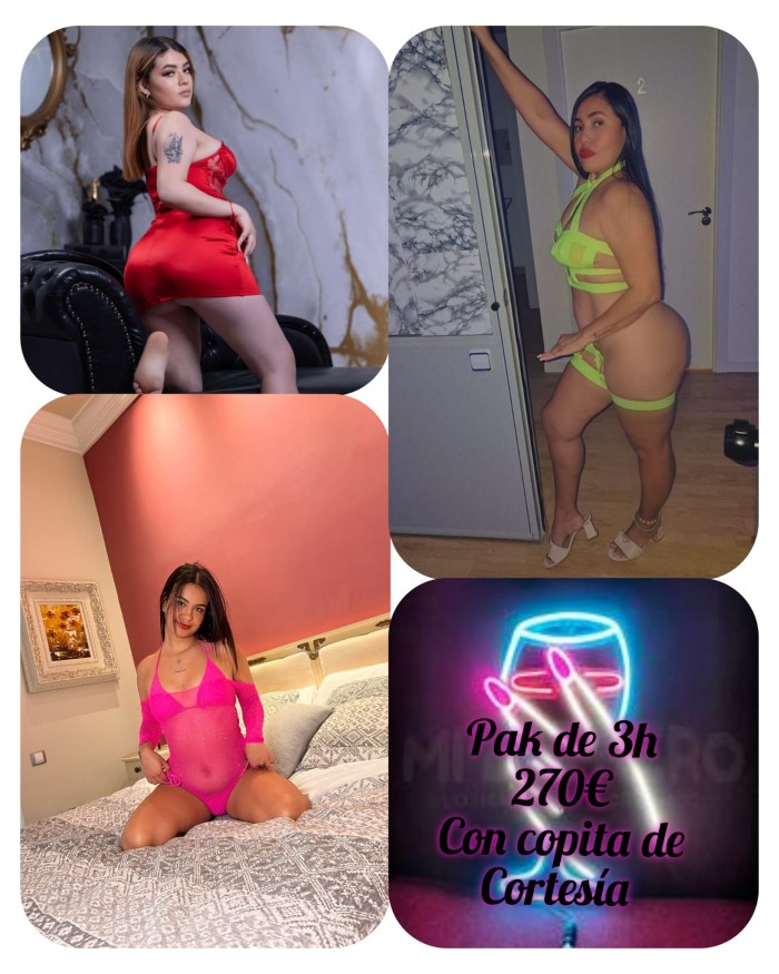 FULL PACK DE 3H 270€ CON NUEVAS ESCORT VIP EN TU Z