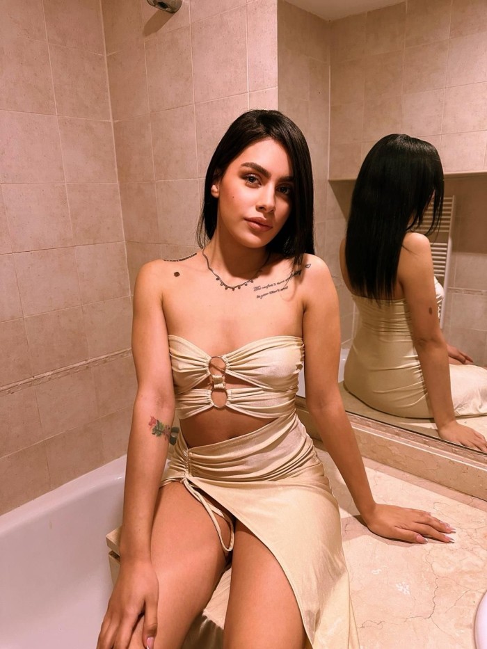 Antonella, preciosa joven impresionante en Madrid