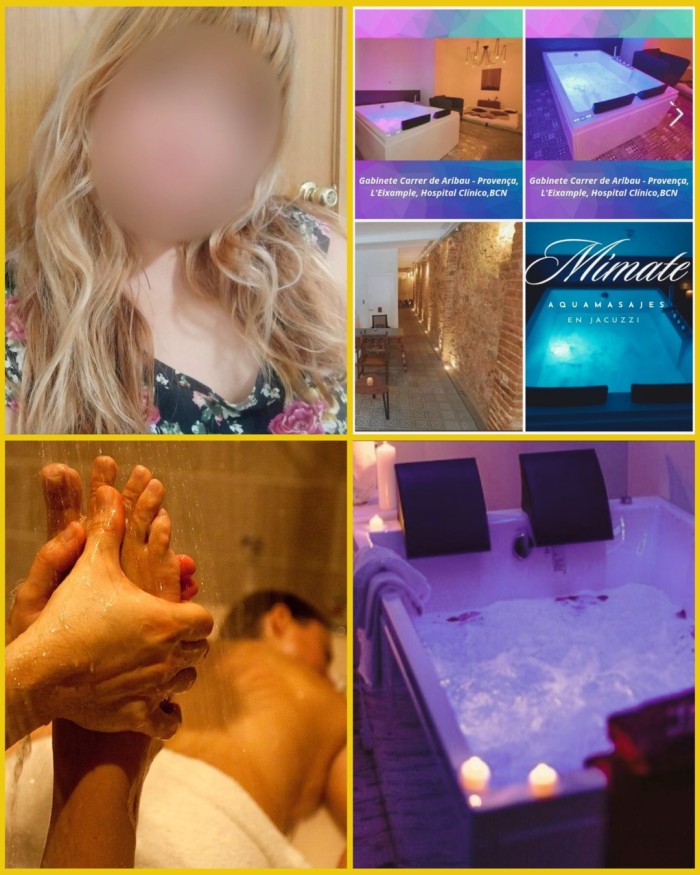 Aquamasaje en Jacuzzi Barcelona Masaje en agua