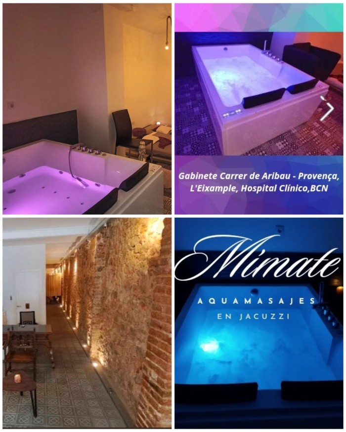 Aquamasaje en Jacuzzi Barcelona Masaje en agua