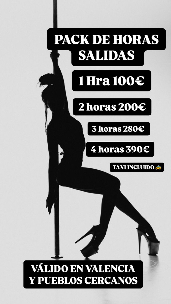 HERMOSAS LATINAS SALIDAS DESDE 100€ PACK DE HORAS