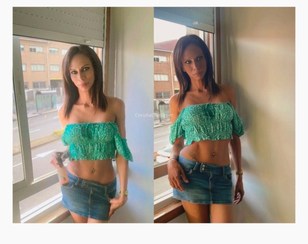 Trans morenaza de lujo Naomi barros en Avila