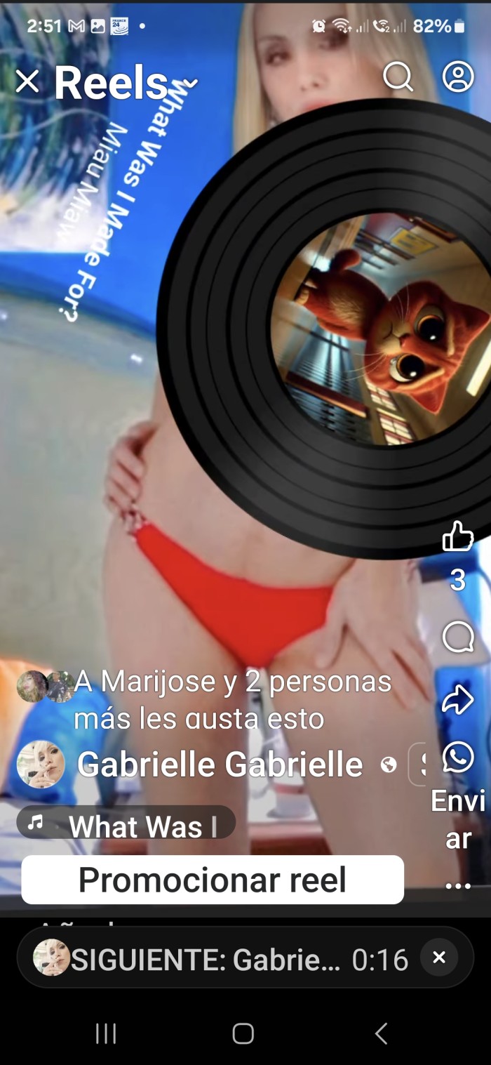 Videollamda 15euros bizun Gabrielle disponible