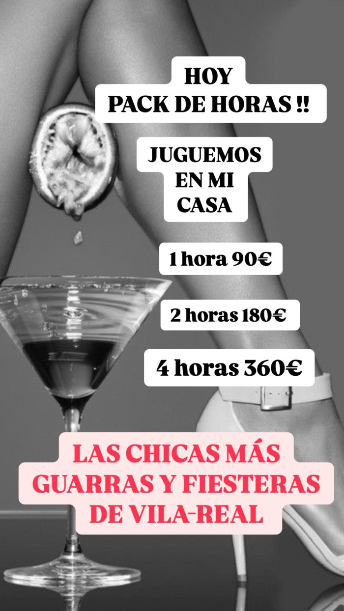 OFERTAS PACK DE H EN CASA 1HOR90€,2HOR180€,3HOR270