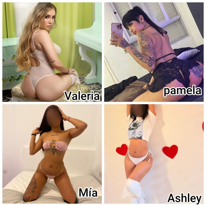 FIESTERAS, CALIENTITAS Y JUGUETONAS.. PACK DE HORA