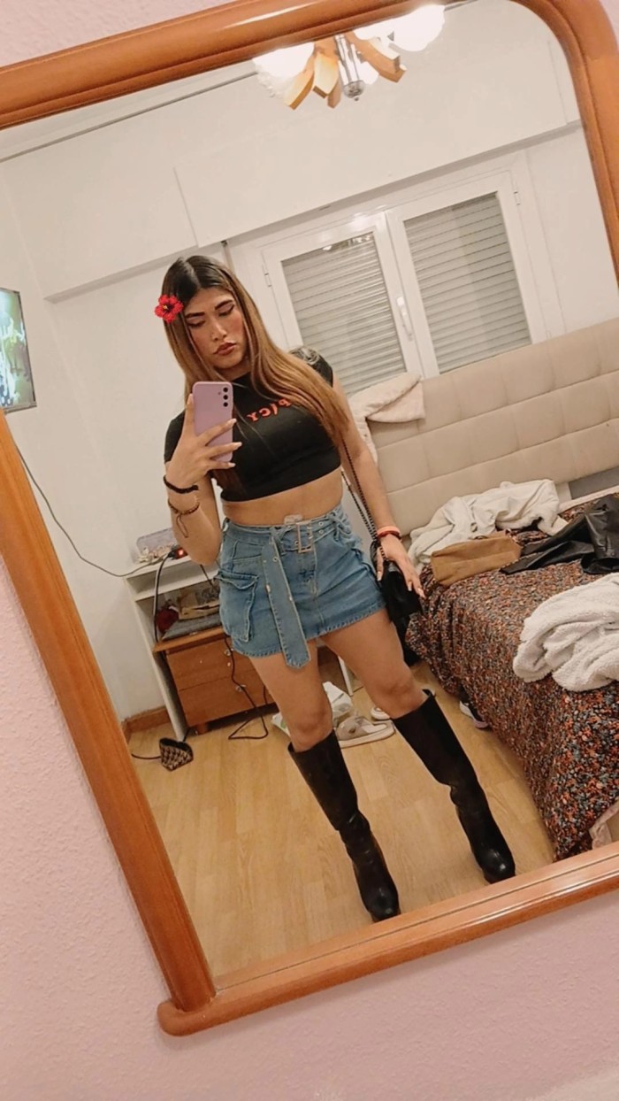 HERMOSA TRANS PERUANA JOVENCITA 20 AÑITOS NOVEDAD