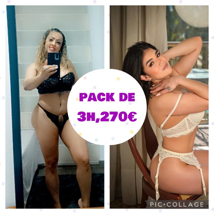 PACK DE 3H POR 270€CON CHICAS MUY CACHONDAS