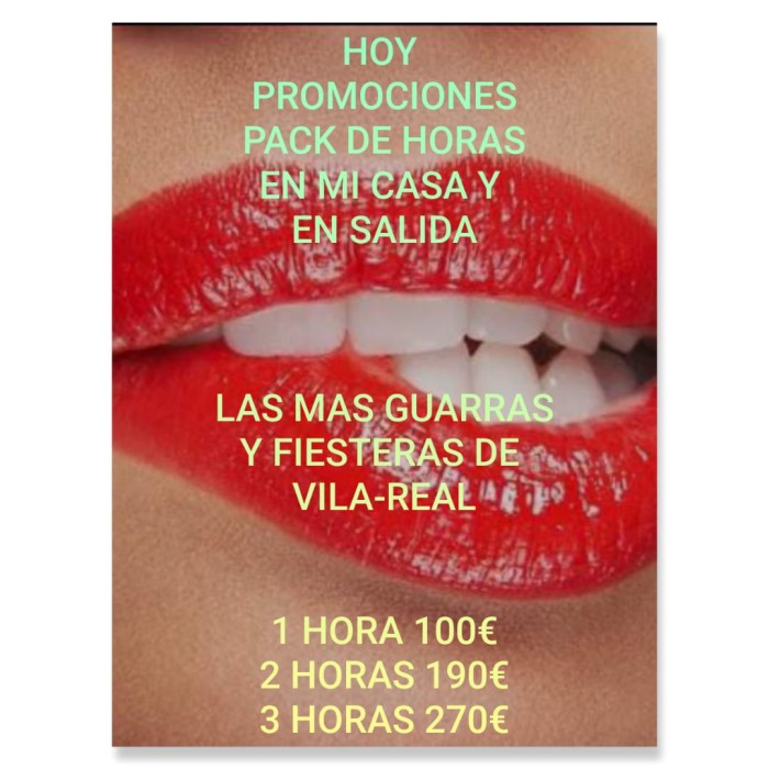 Solita con ganas de todo ven y disfrutemos…