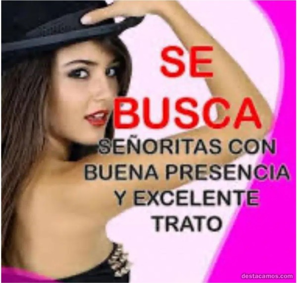 BUSCA TRABJO , TENGO PLAZA DISPONIBLE, INCORPORACIÓN INMEDIATA