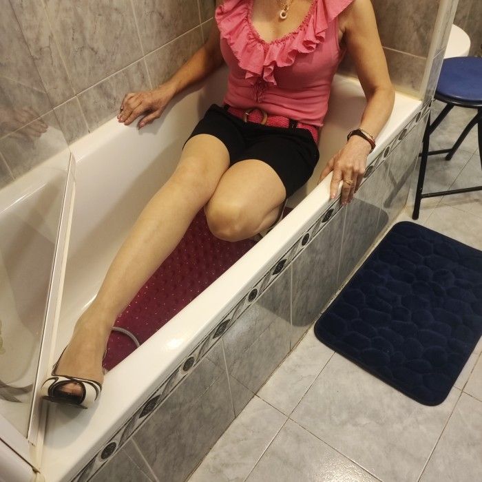 Relajarse en manos de una diosa. Siente mi toque