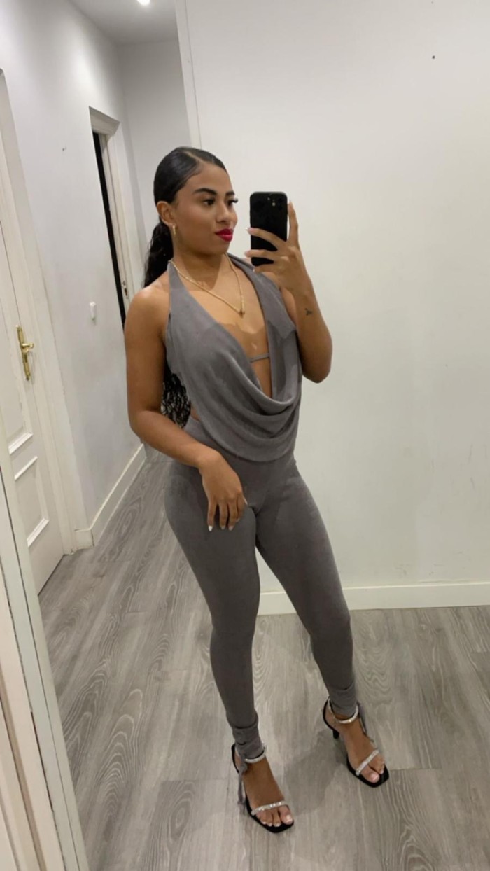 Espectacular morenaza colombiana en San Mames