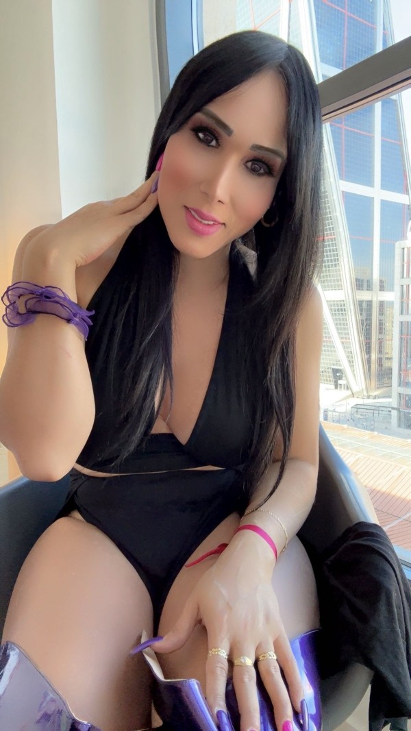 Hermosa transexual novedad en Madrid plaza Castilla Salidas