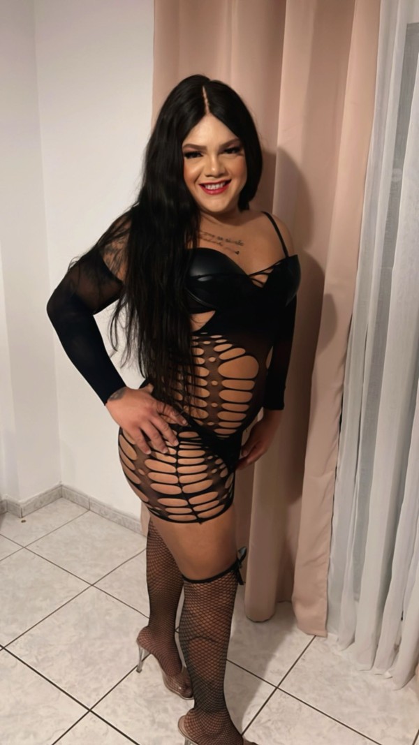 VILLAVERDE ALTO MADRID, NOVEDAD EXOTICA, SEXY TRANS LATINA DOTADA Y CAÑERA