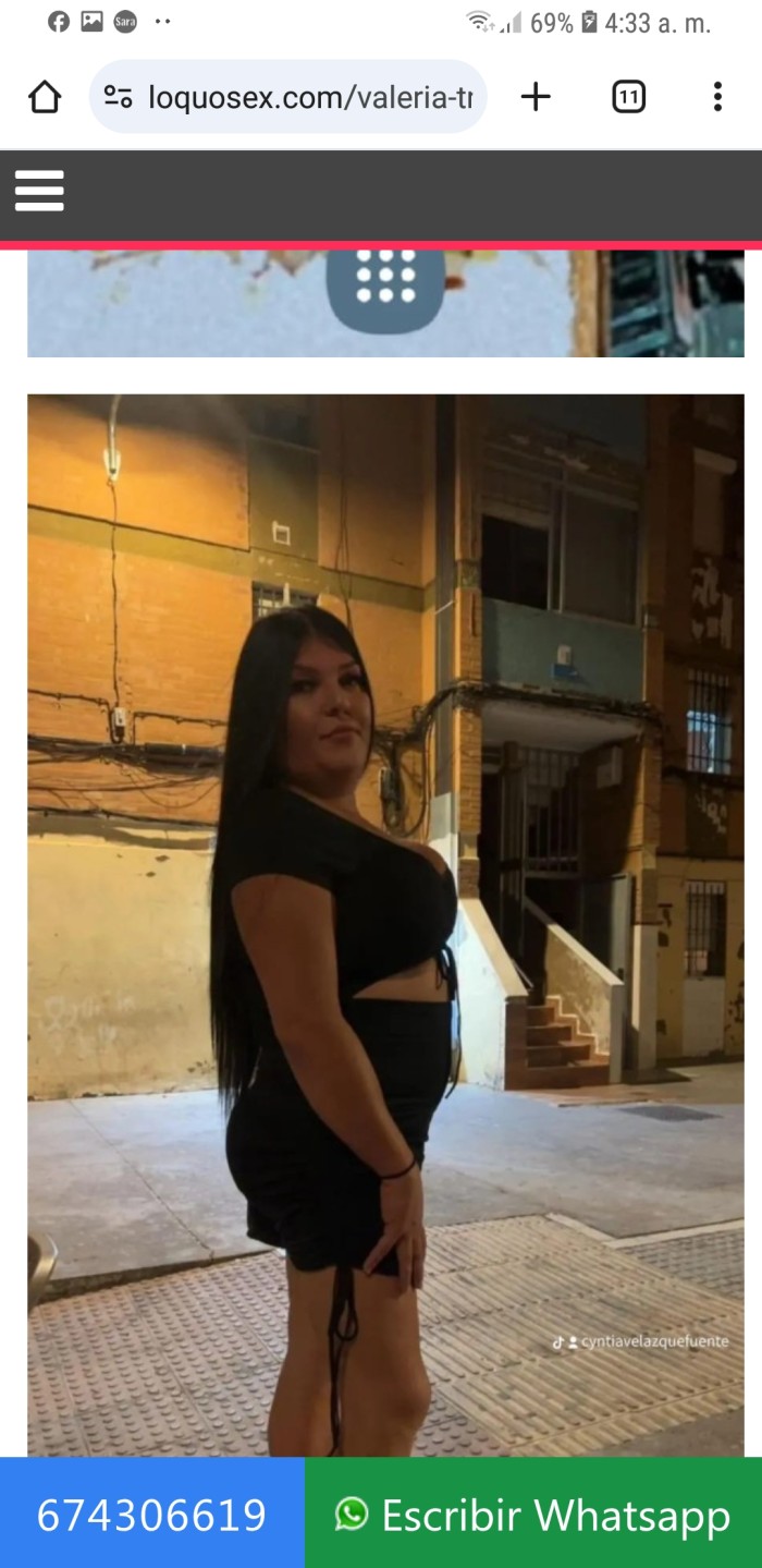 Valeria transexual hago videollamada y salida 24 h