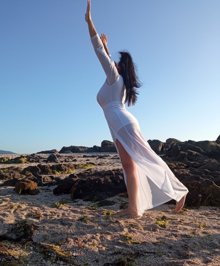 LUNA BRASILEÑA DAME TU LECHA EN MIS PECHOS GRANDE