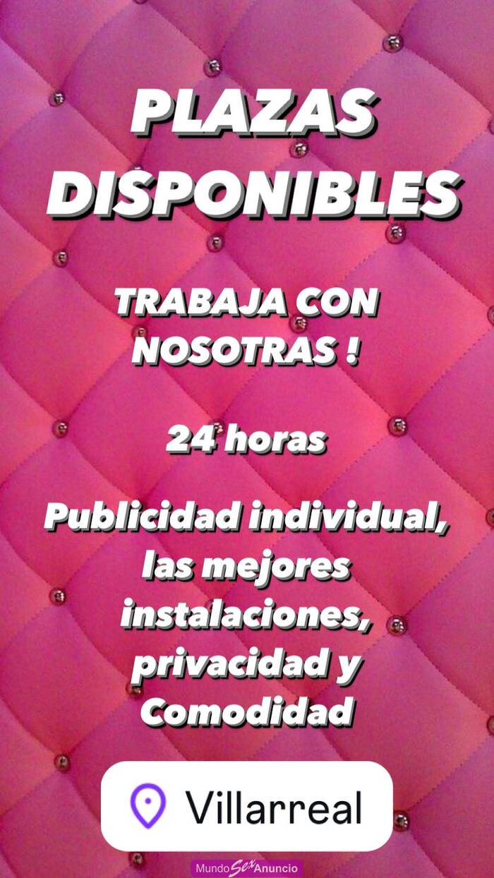 PLAZA DISPONIBLE,INGRESO INMEDIATO