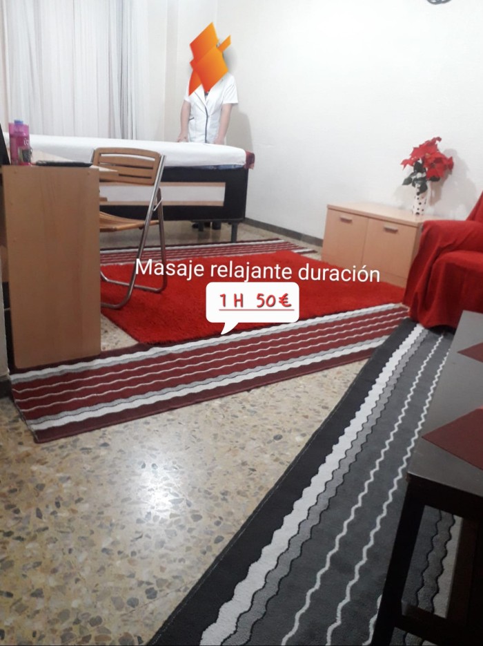 Disponibilidad diaria 10 30 20.30. Masaje.Zara
